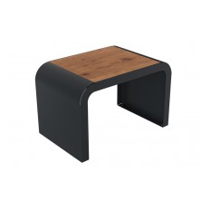 TABOURET CLEVELAND ACIER ET COMPACT