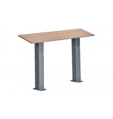 ASSIS DEBOUT TANNE ACIER ET BOIS COMPACT
MOBILIER URBAIN POUR ARRÊT DE BUS OU ESPACE PUBLIC
ASSIS DEBOUT DESIGN ET MODERNE