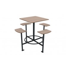 TABLE HAUTE MANGE DEBOUT KODA ACIER ET BOIS COMPACT POUR PROFESSIONNEL
MOBILIER URBAIN DESIGN EN METAL ET BOIS COMPACT