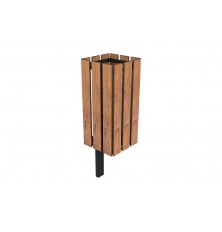 CORBEILLE CARREE TYREL EN ACIER ET BOIS COMPACT 50 L
POUBELLE CARRÉE POUR ESPACE URBAIN COLLECTIVITÉ