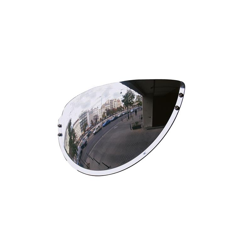 Miroir de sortie de parking vision grand angle. Contrôle 3 directions -  Vialux